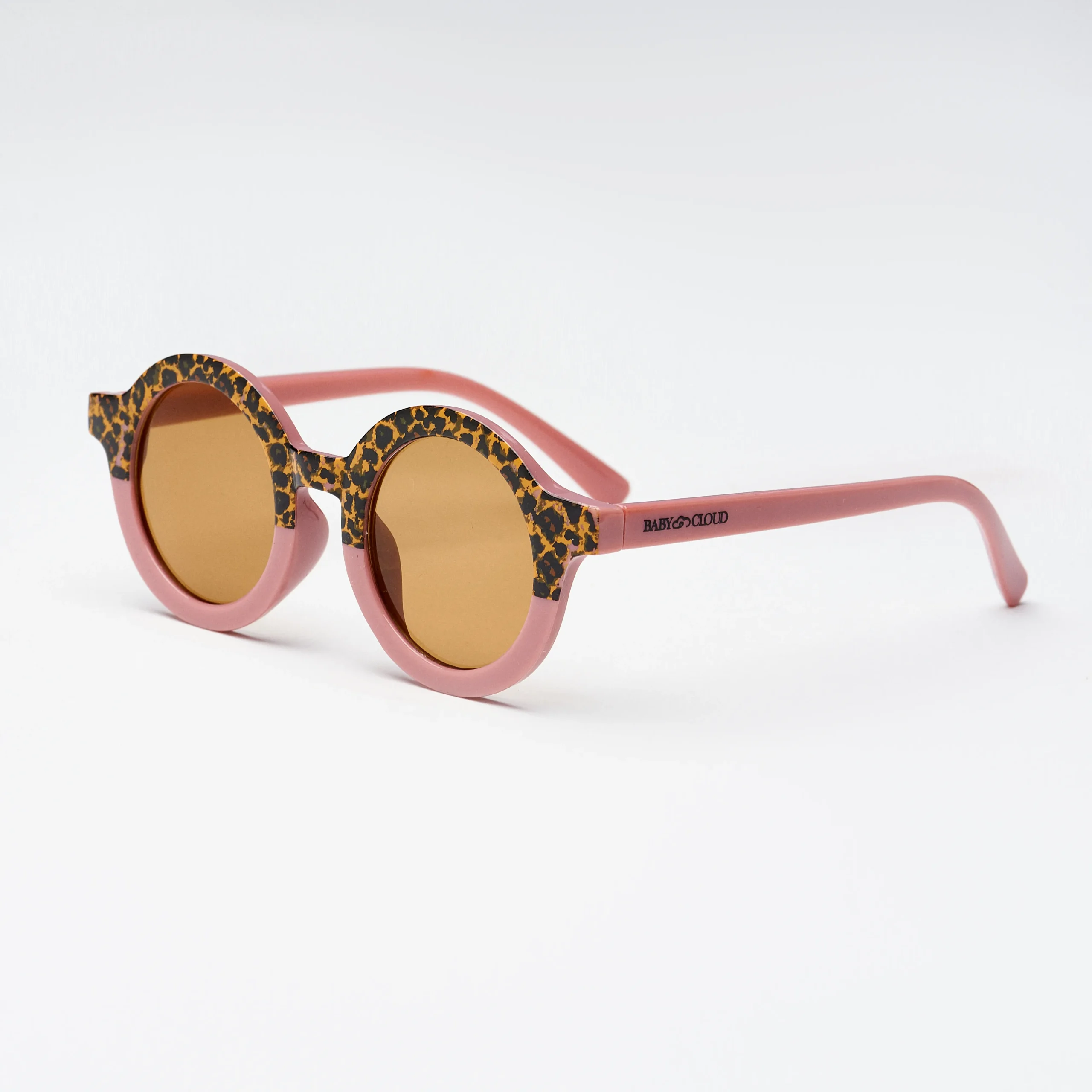 BABY CLOUD Παιδικά Γυαλιά Ηλίου Leopard Powder Rose UV400 3-6 ετών (12.5 x 13.0 εκ.) - Image 2