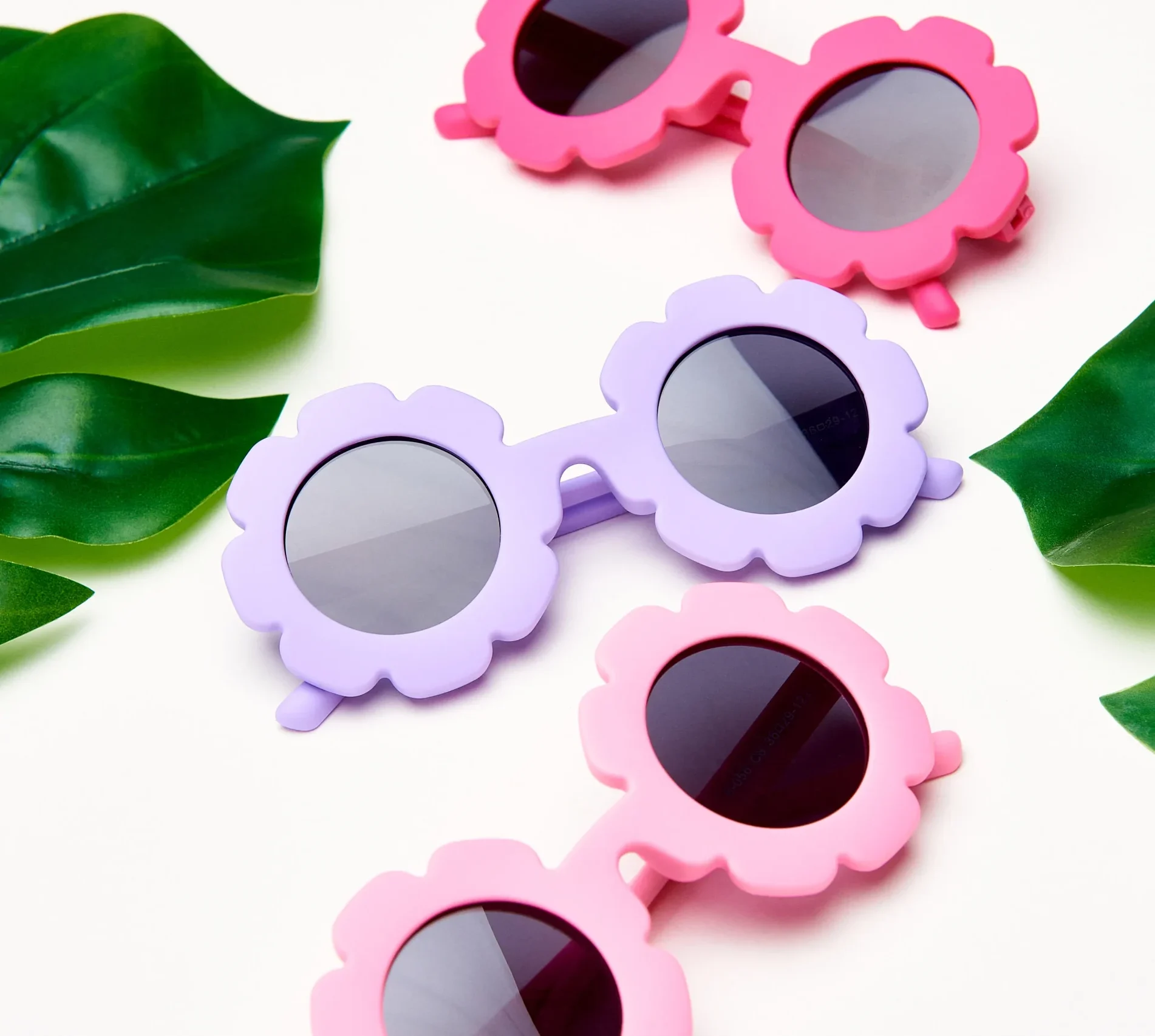 BABY CLOUD Παιδικά Γυαλιά Ηλίου Fuchsia Flower UV400 2-5 ετών (11.8 x 12.2 εκ.) - Image 5