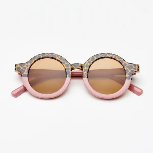 BABY CLOUD Παιδικά Γυαλιά Ηλίου Leopard Powder Rose UV400 3-6 ετών (12.5 x 13.0 εκ.)