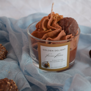 Χειροποίητο Κερί Σόγιας – Άρωμα Ferrero Rocher
